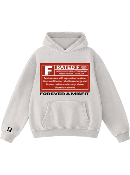 Rated F Warning Hoodie