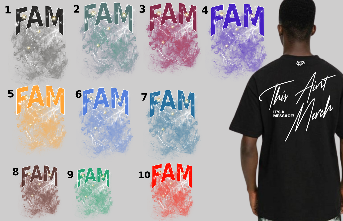 Your Bootleg Concert Tee From Fam Official