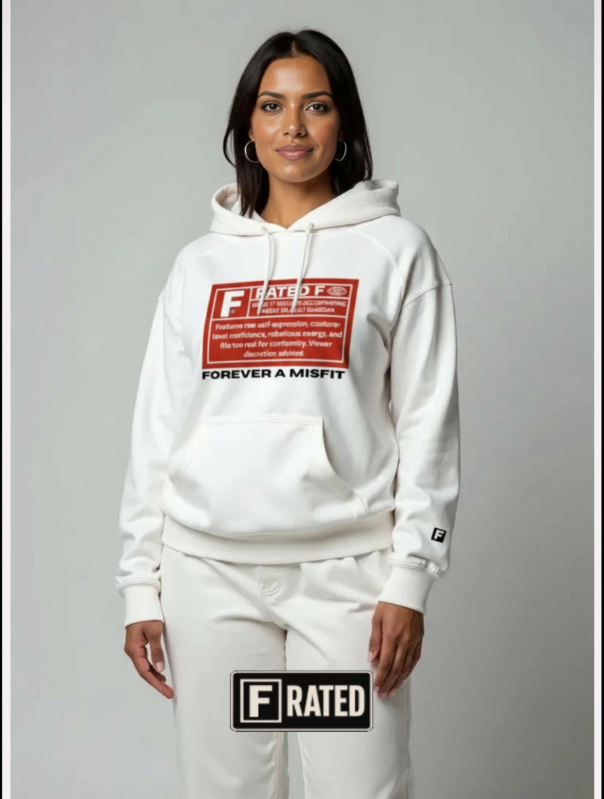 Rated F Warning Hoodie