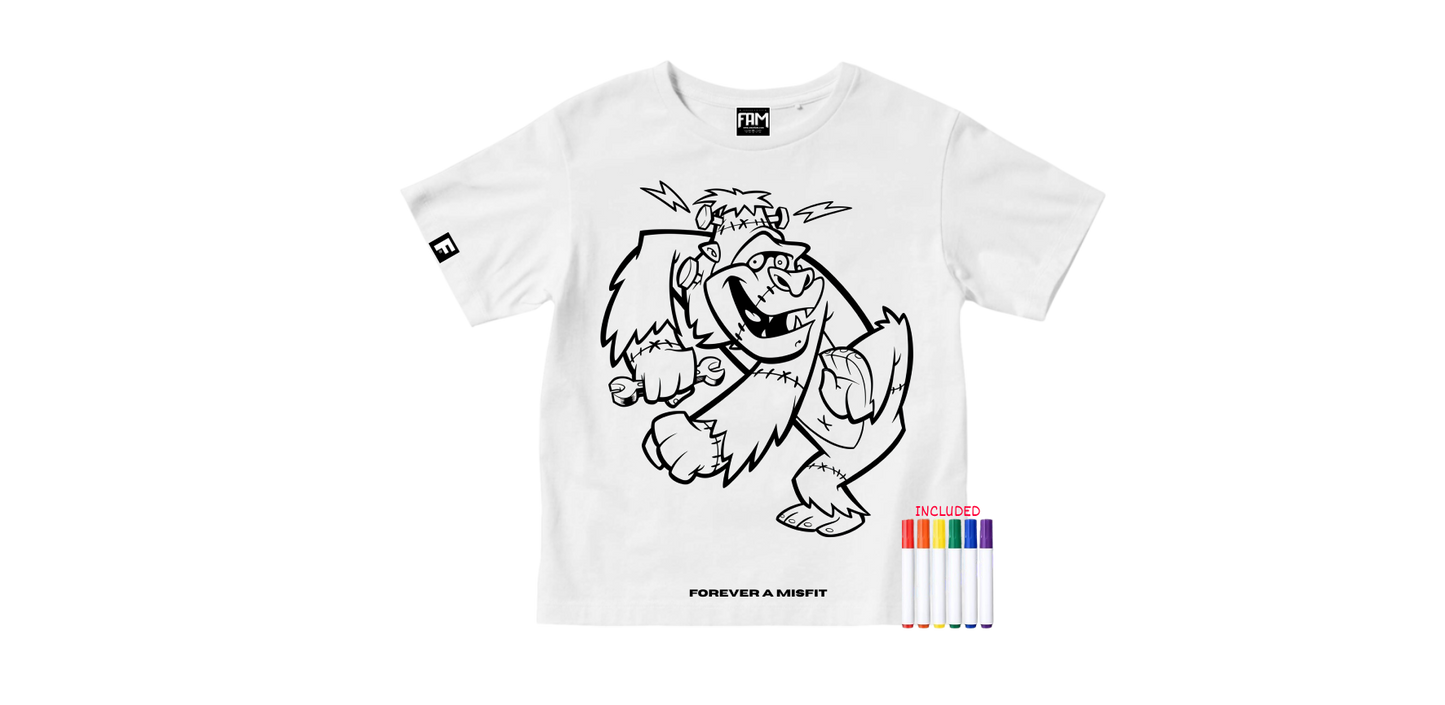 Rated F Youth “Color Your Tee” Set