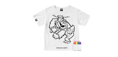 Rated F Youth “Color Your Tee” Set